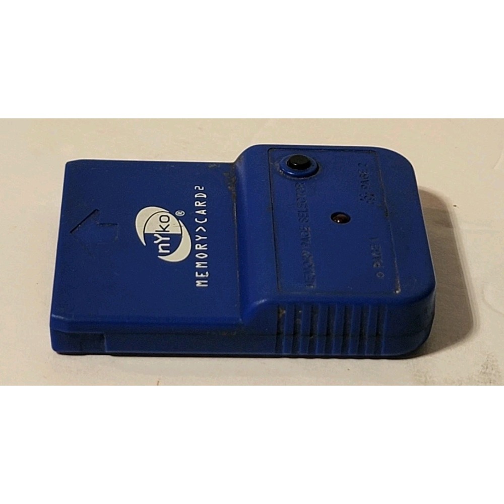 Nyko 2 Mb‎ Memory Card  Cartridge For PlayStation & PS One *Parts Or Repair*